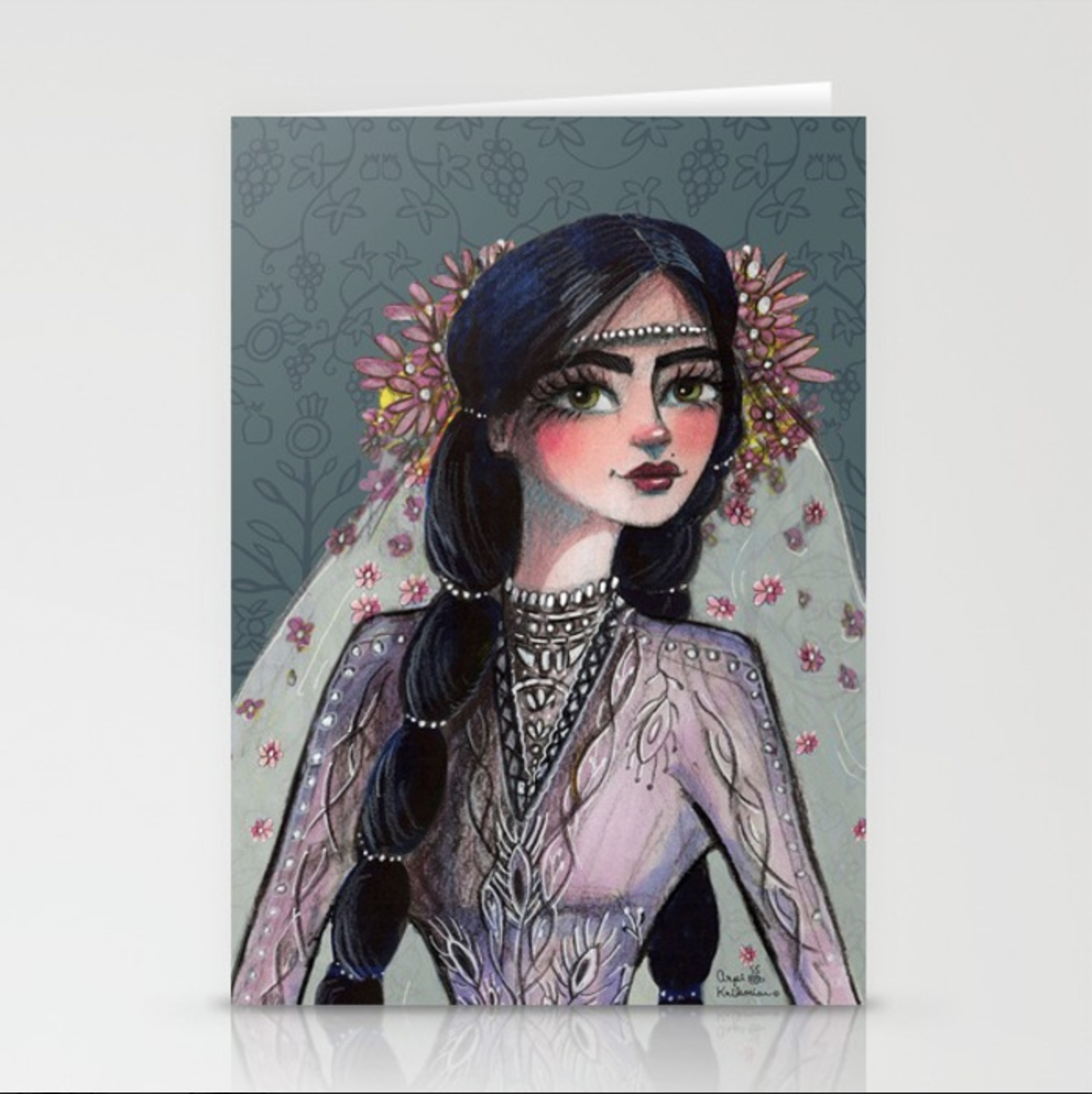 Anush Greeting Card - Arpi Krikorian