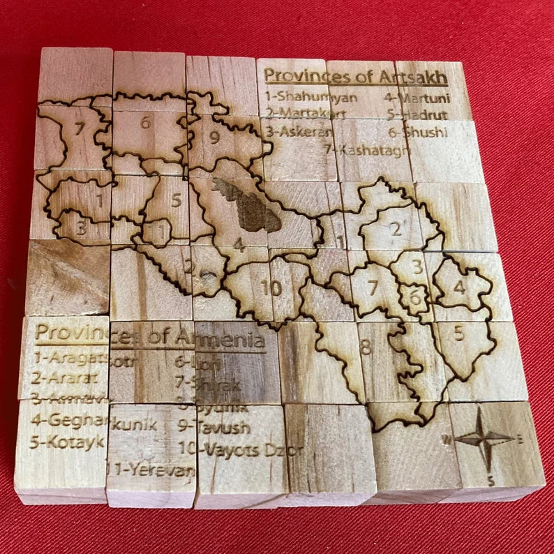 Mini Armenia Map Puzzle